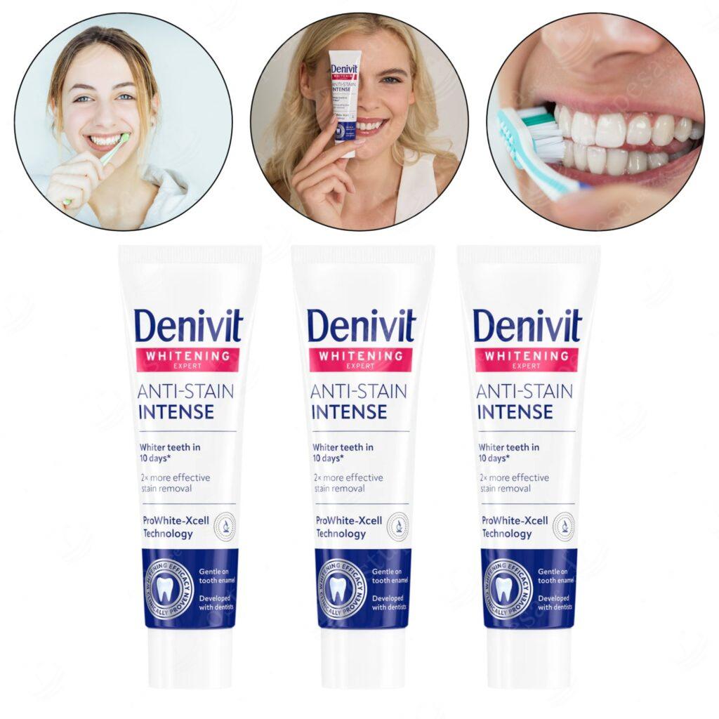 Hambapasta, 50 ml, Denivit, 3 tk komplektis