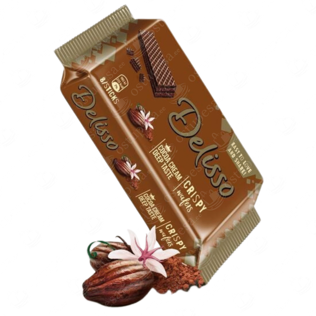 Šokolaadivahvlid, 72 tk komplektis