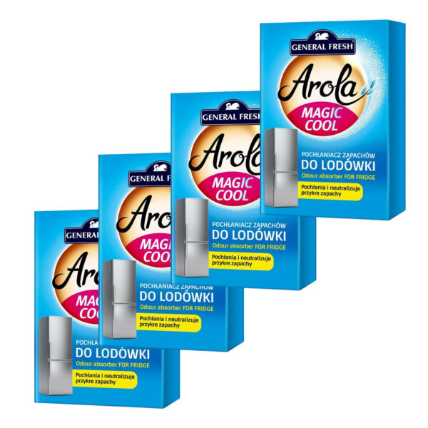 Külmkapi lõhnade neutraliseerija, General Fresh, 4 tk