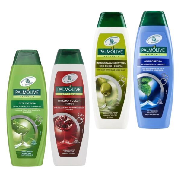 Šampoon Palmolive, 350 ml, 4 erinevat komplektis