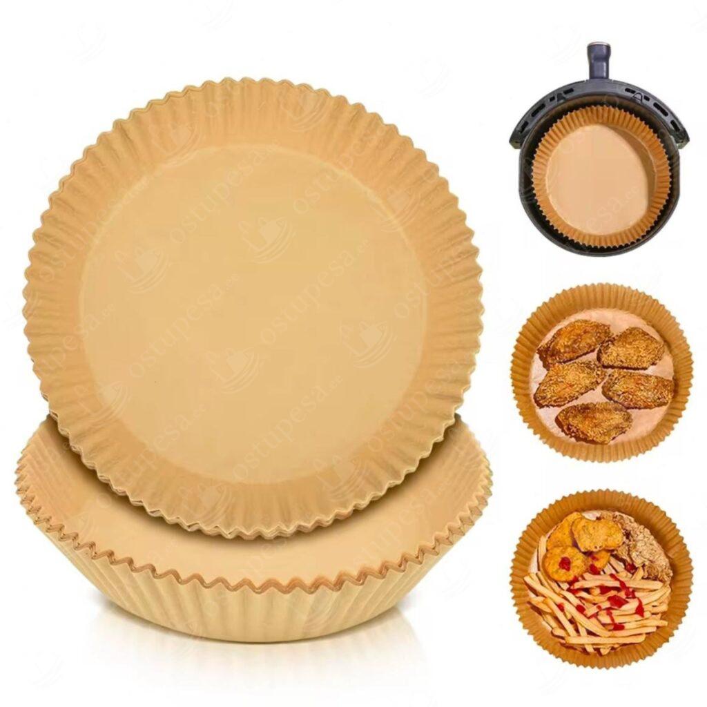 Küpsetuspaberid kuumaõhufritüürile, 50 tk pakis, 6 pakki komplektis