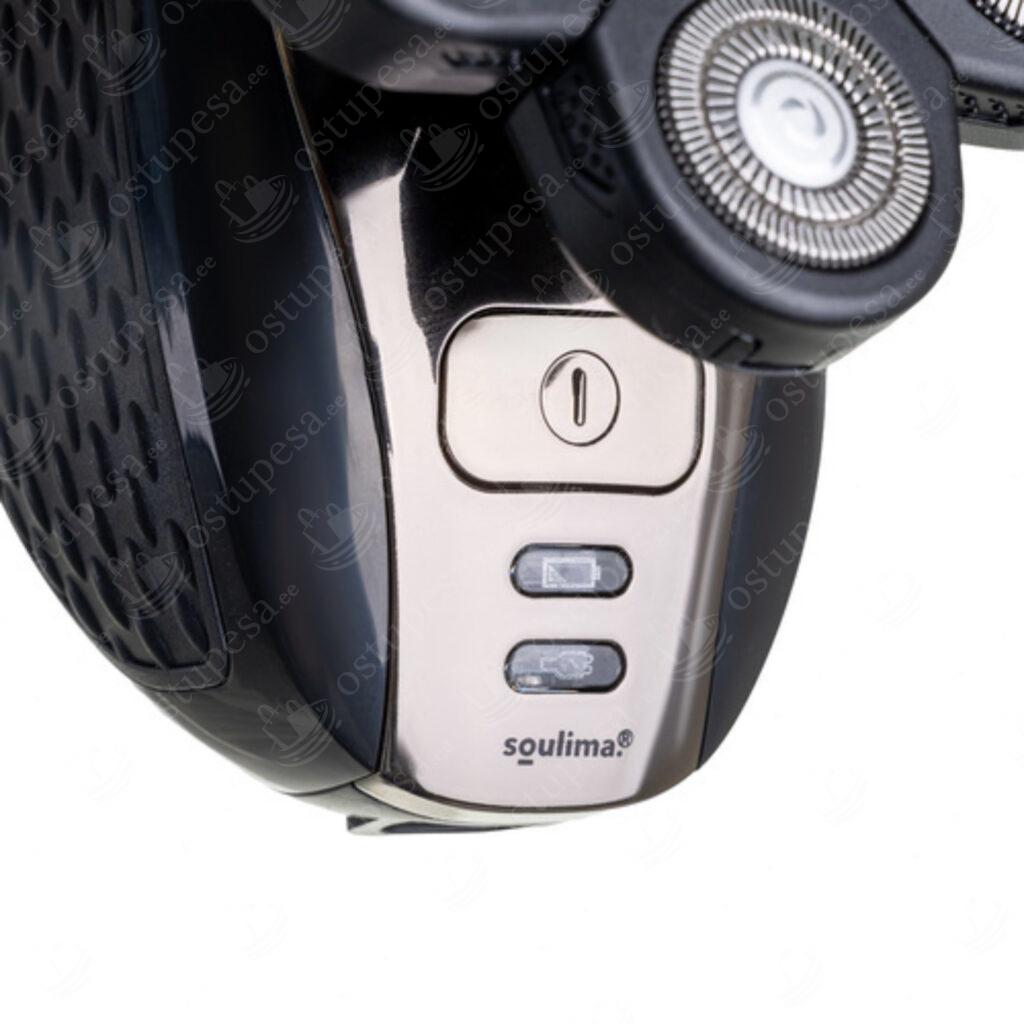 6-osaline juukselõikur ja habemetrimmer, Soulima, must