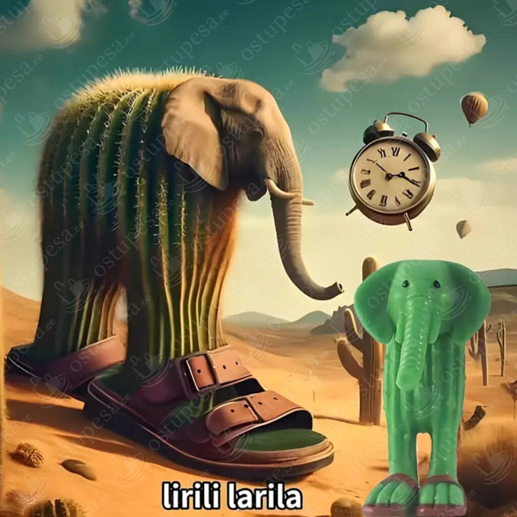 Italian Brain Rot üllatusfiguurid, 6 karpi komplektis