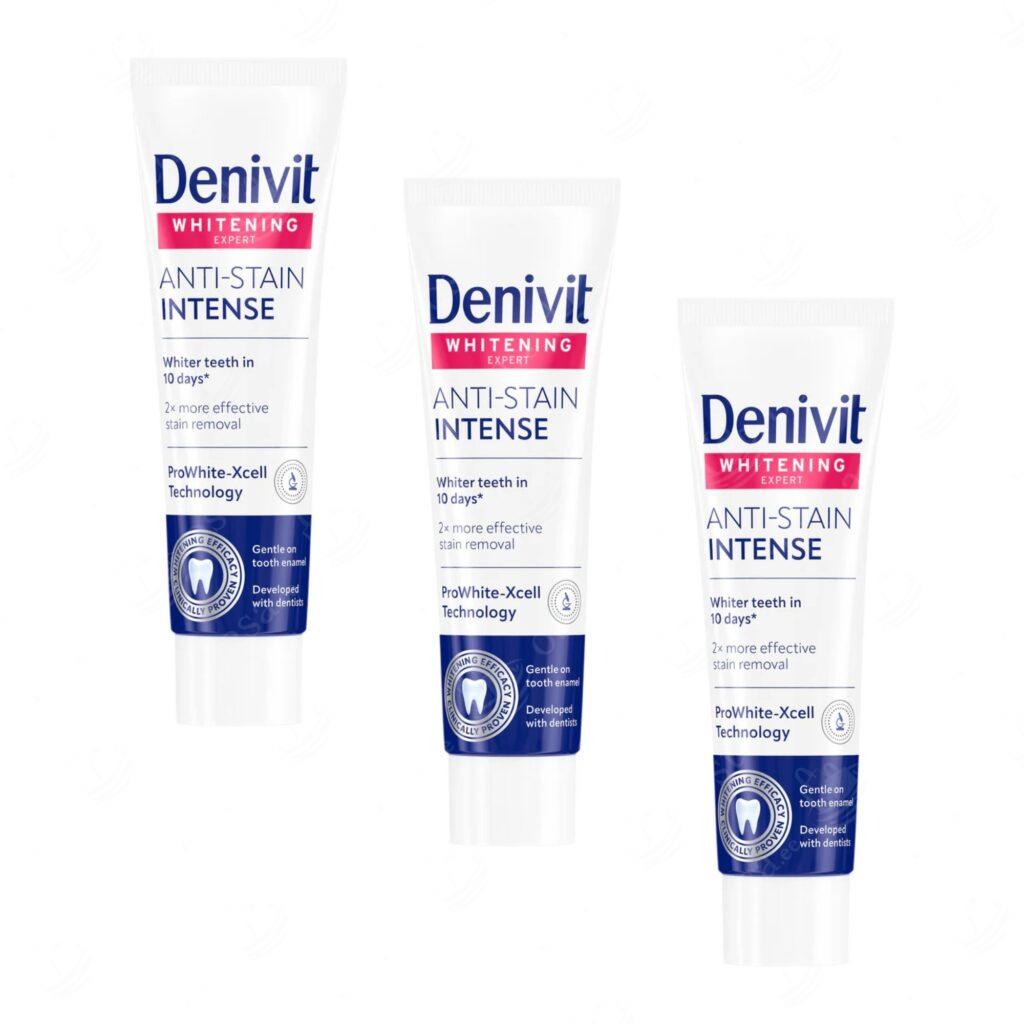 Hambapasta, 50 ml, Denivit, 3 tk komplektis