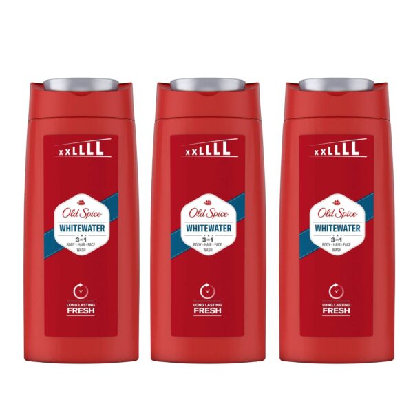 Dušigeel Old Spice Whitewater, 675 ml, 3 tk komplektis