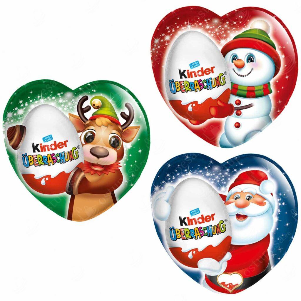 Kinderi šokolaadisüda üllatusega, 3 tk komplektis