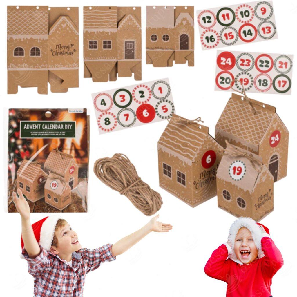 DIY advendikalender majadega