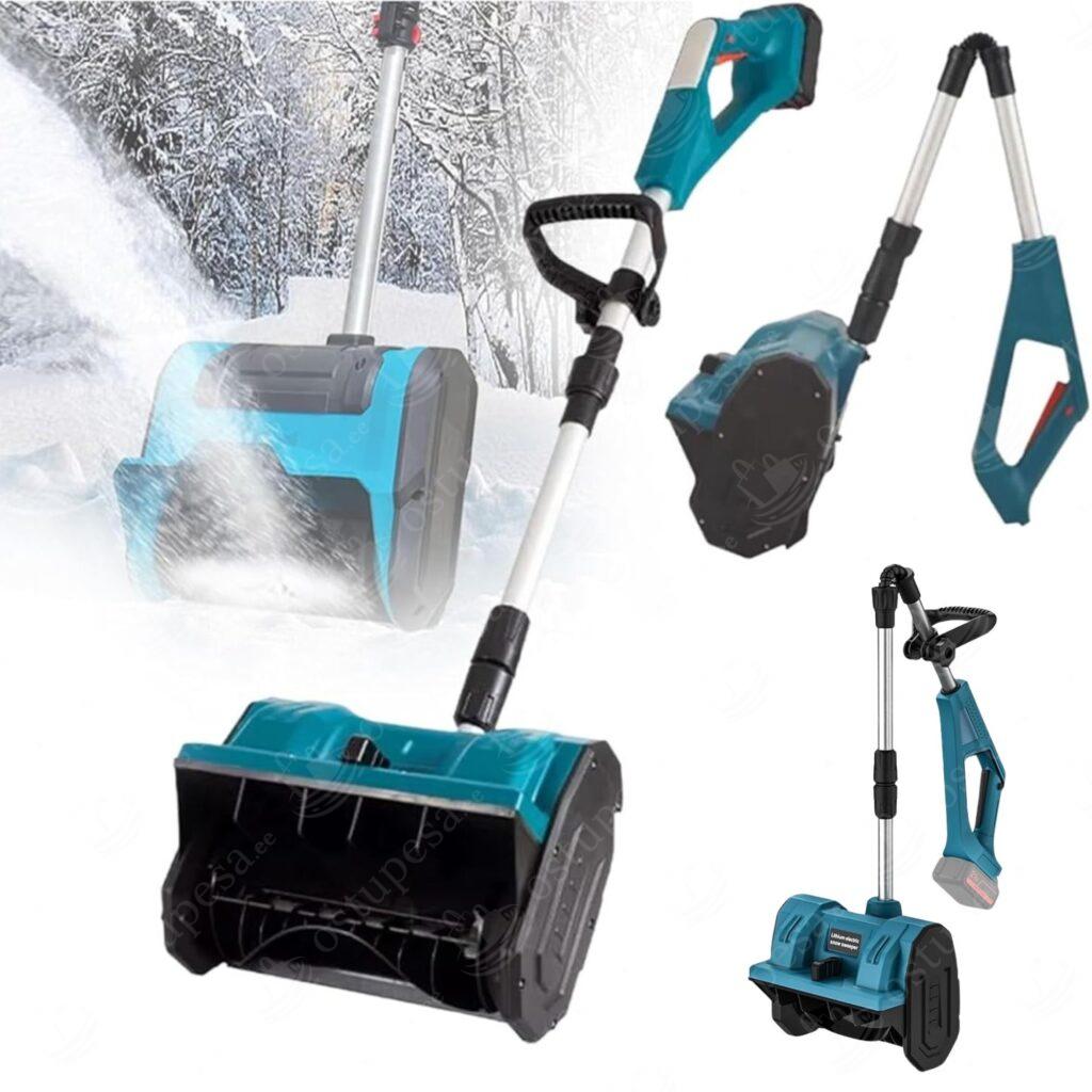 Akutoitel lumelabidas kahe akuga