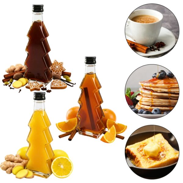 Looduslik siirup kuuse kujulises pudelis, 250 ml, Green Touch