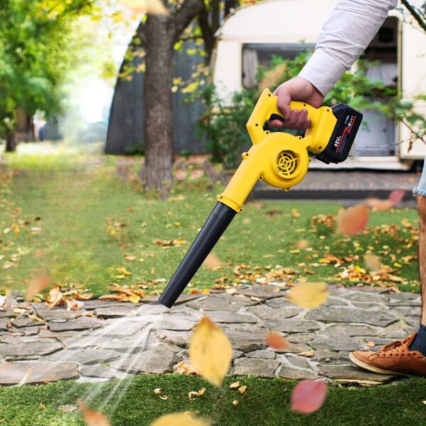 Juhtmevaba akutoitel lehe- ja lumepuhur