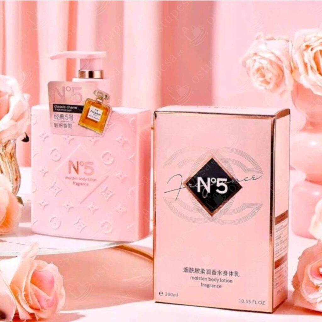 Lõhnav kehakreem, roosa, 300 ml