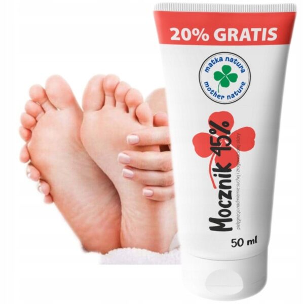 Niisutav kreem kätele ja jalgadele, 45% uurea, 60 ml, 2 tk komplektis