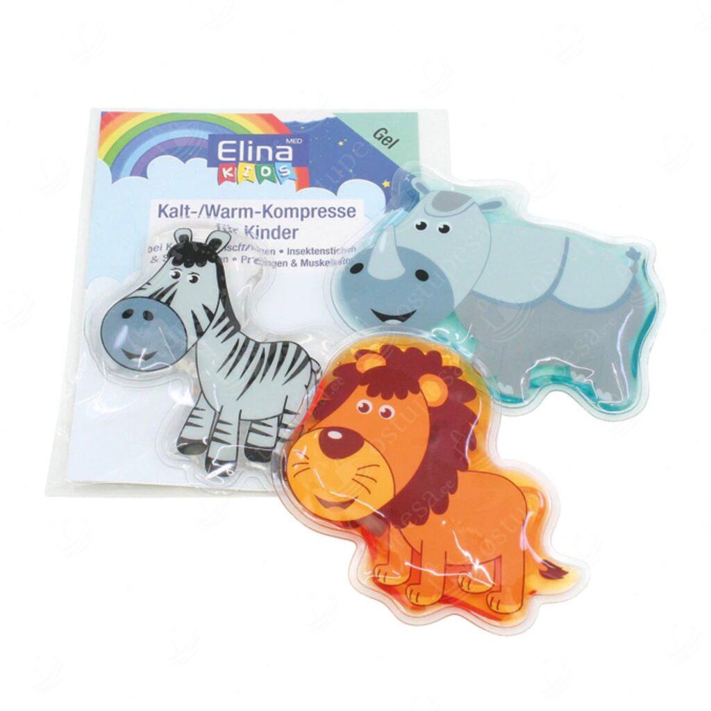 Külm/soe kompress, Elina Kids, 3 tk komplektis