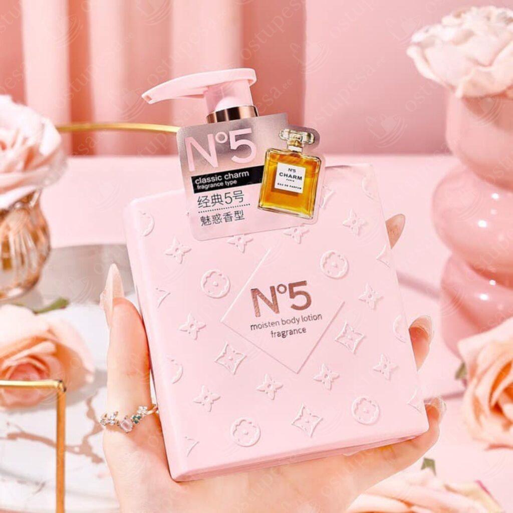 Lõhnav kehakreem, roosa, 300 ml