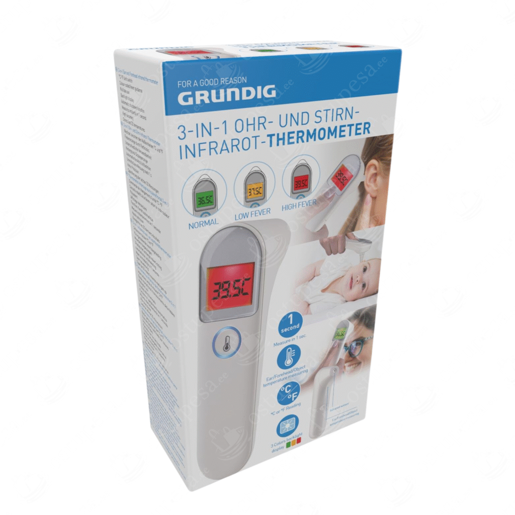 3-in-1 infrapuna termomeeter, Grundig