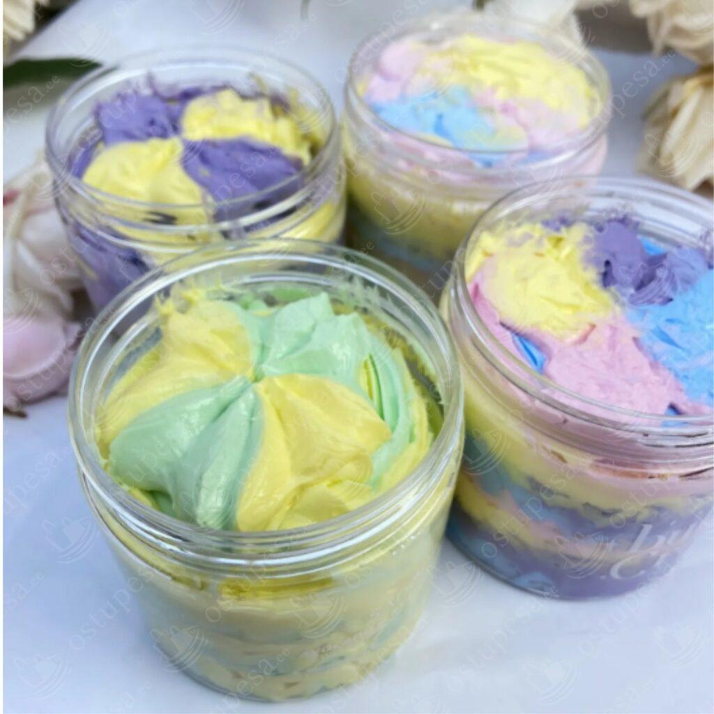 Värviline kehakreem, 180g, Sadoer