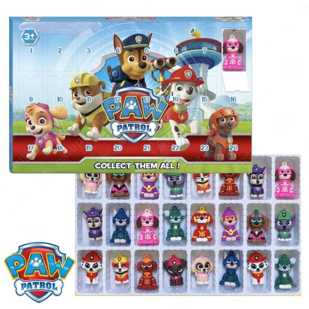 Käpapatrulli figuuridega advendikalender