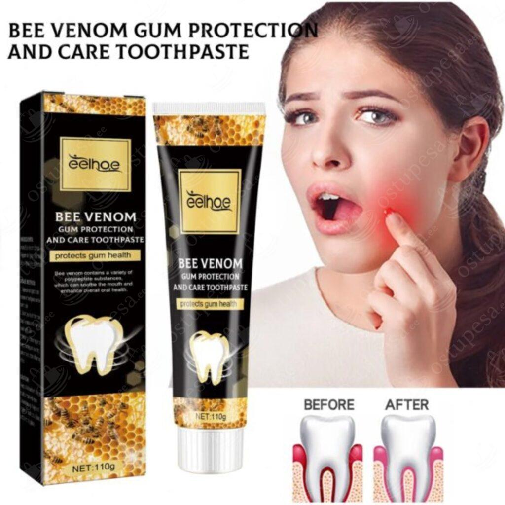 Hooldav ja valgendav hambapasta, 110 g, Eelhoe, 2 tk komplektis