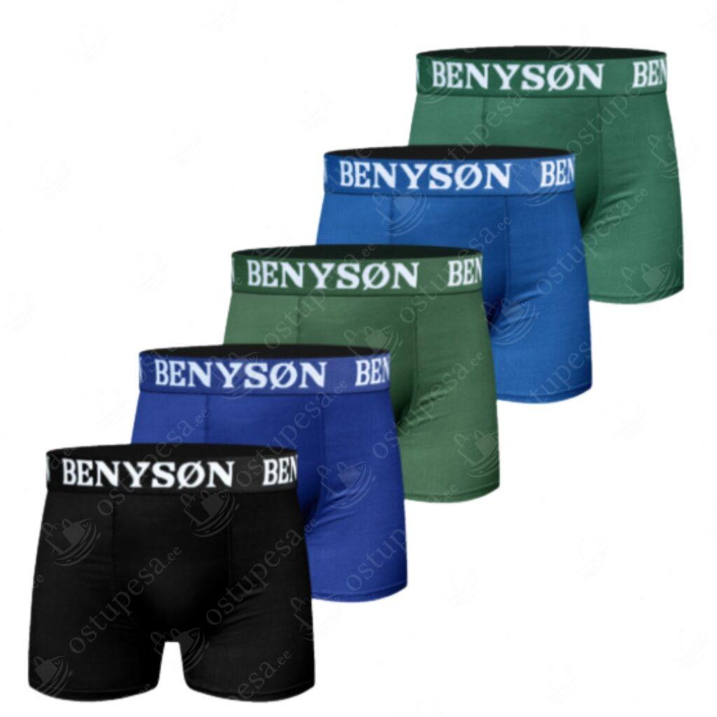 Meeste bokserid, Benyson, 5 paari komplektis