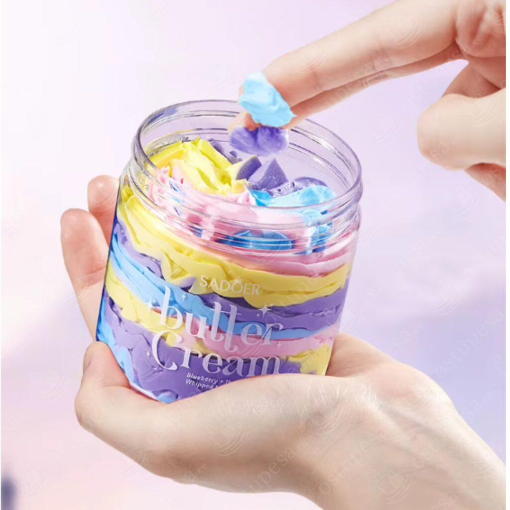 Värviline kehakreem, 180g, Sadoer