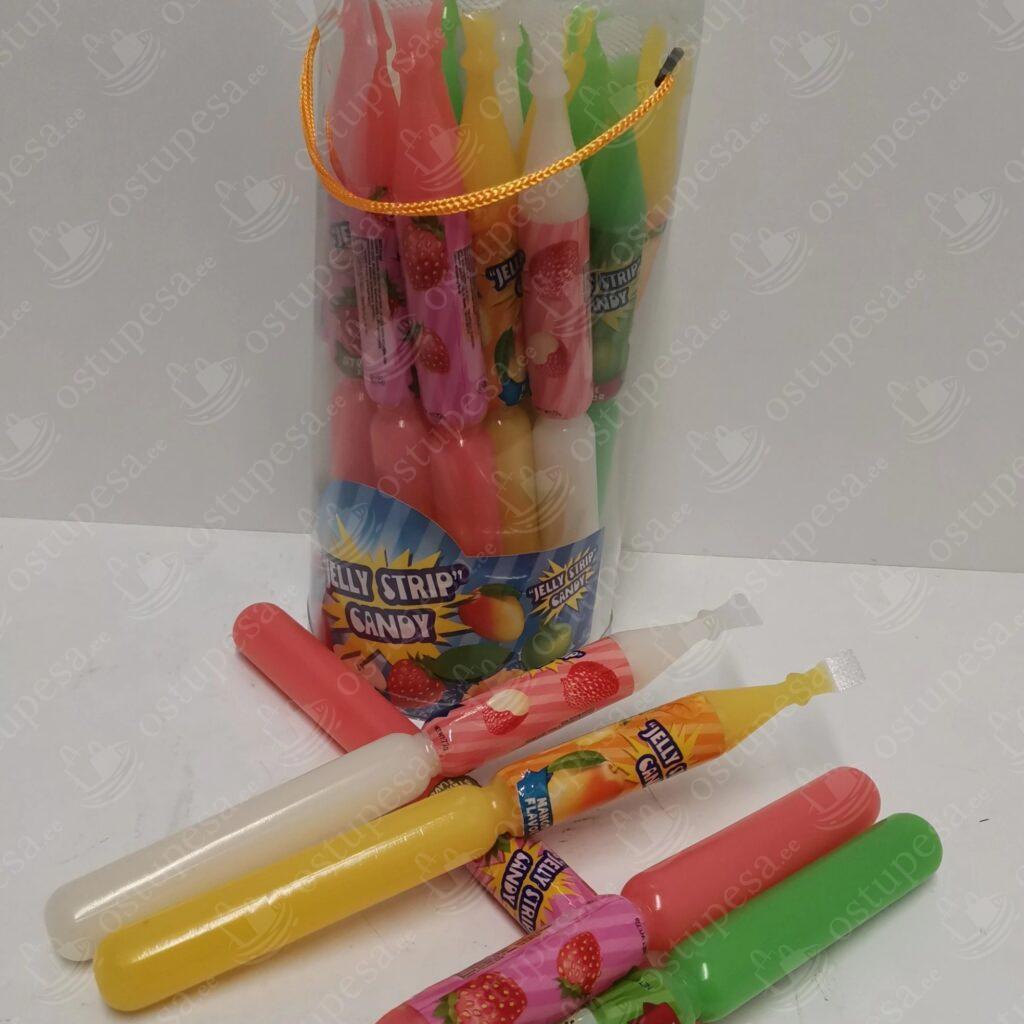 Želeekommid, Jelly Strip Candy, 24 x 72 g