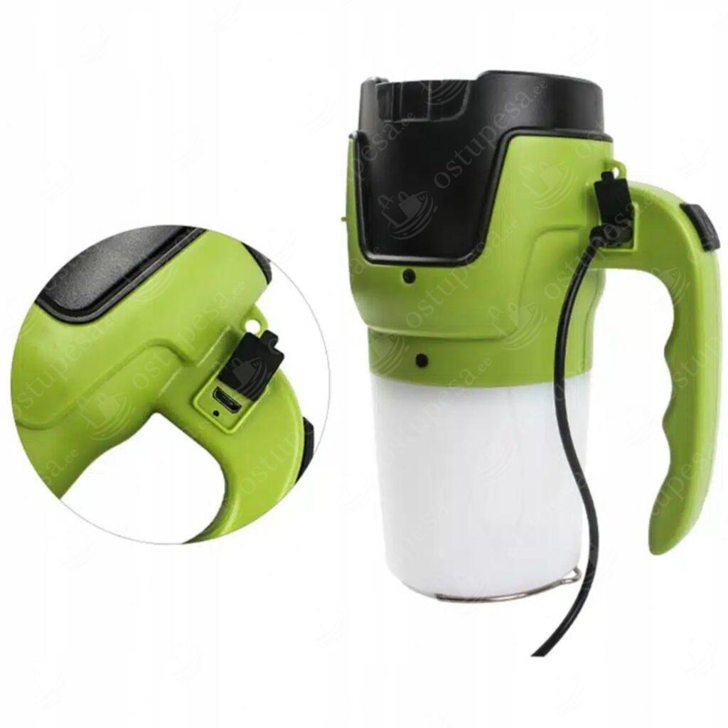 2-ühes laetav LED-lamp, 2400 mAh, Toplight