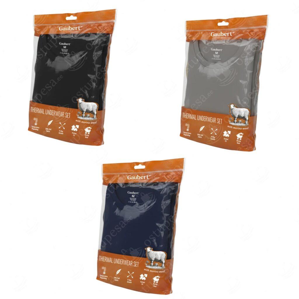 Naiste meriinovillast termopesu komplekt