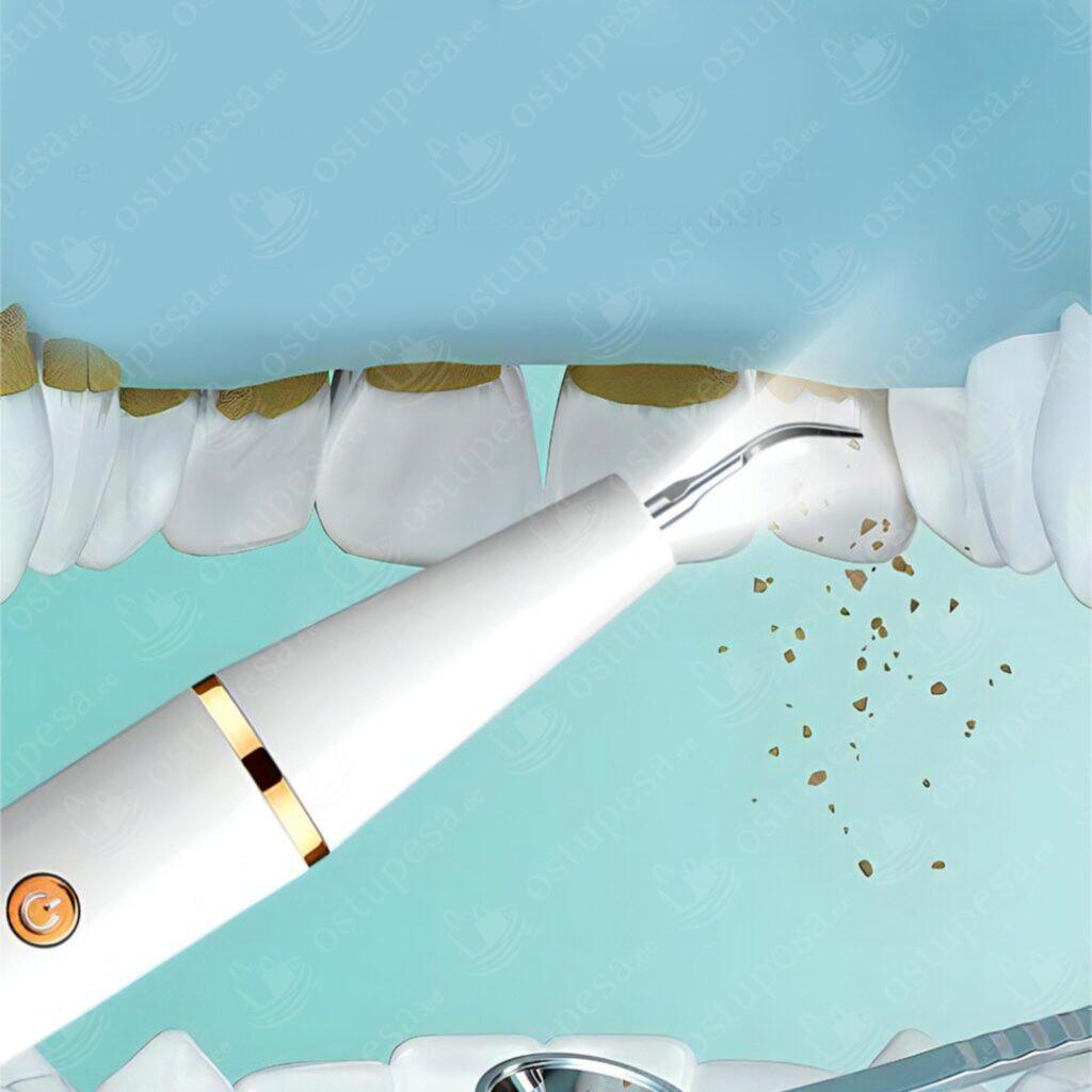 Ultraheli hambapuhastusseade LED-valgustusega