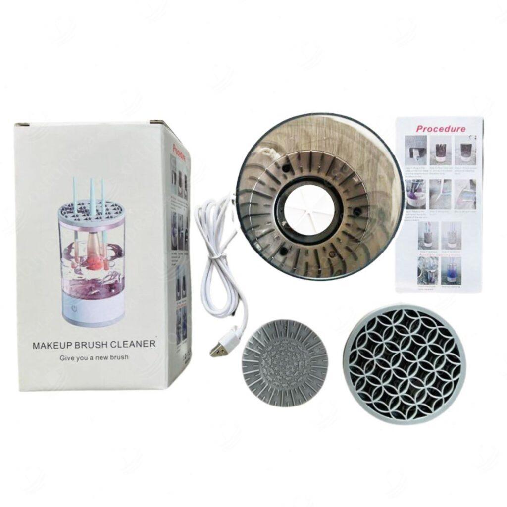 Automaatne meigipintslite puhastusseade, USB-laetav