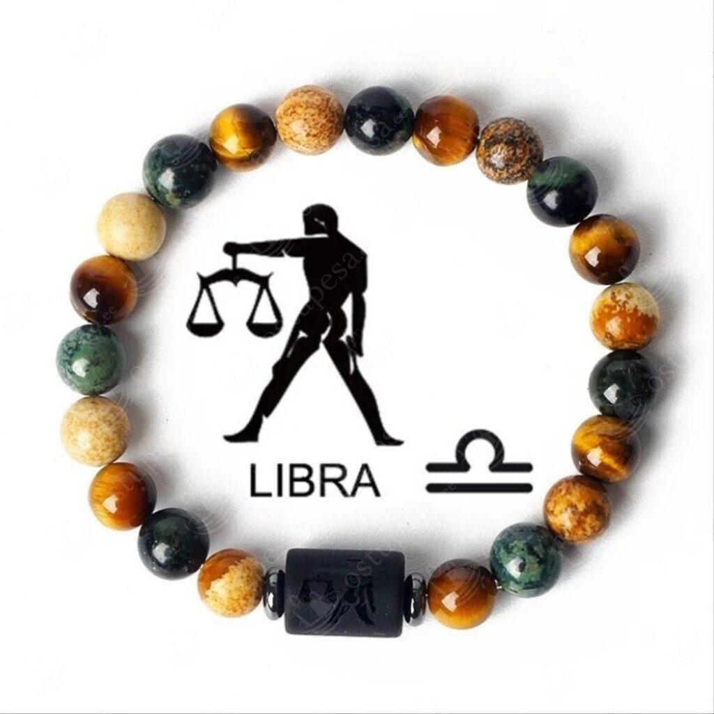 Helmestega käevõru sodiaagimärgiga