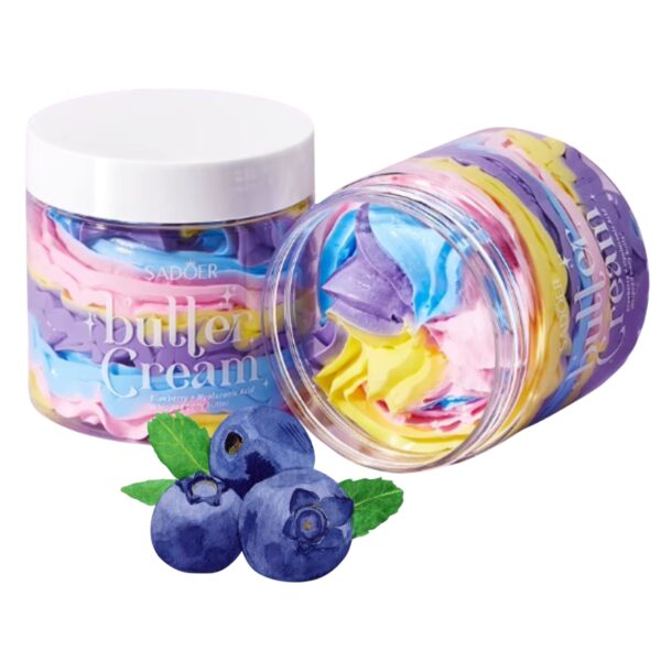 Värviline kehakreem, 180g, Sadoer