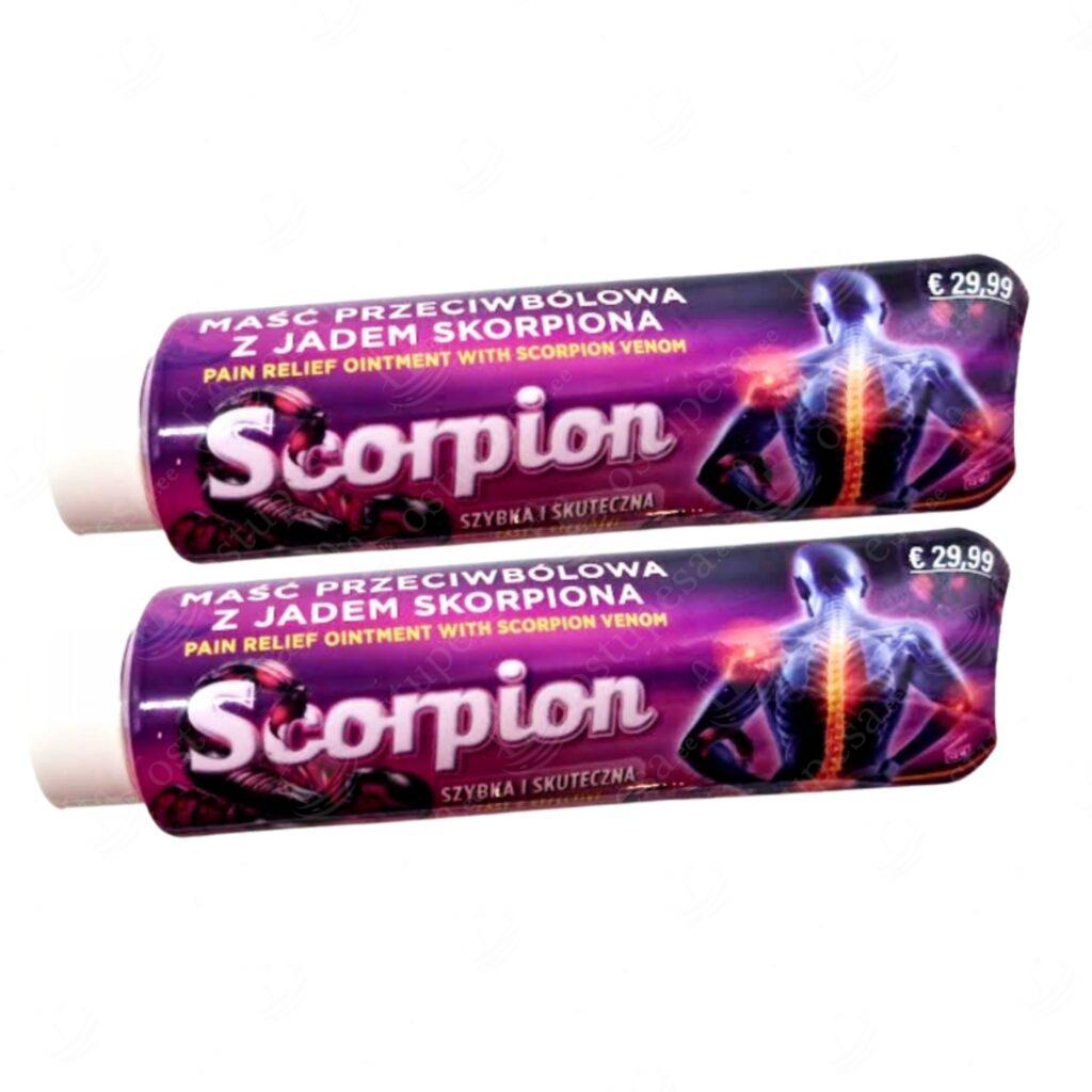 Valu leevendav salv, skorpionimürgiga, 2 tk komplektis