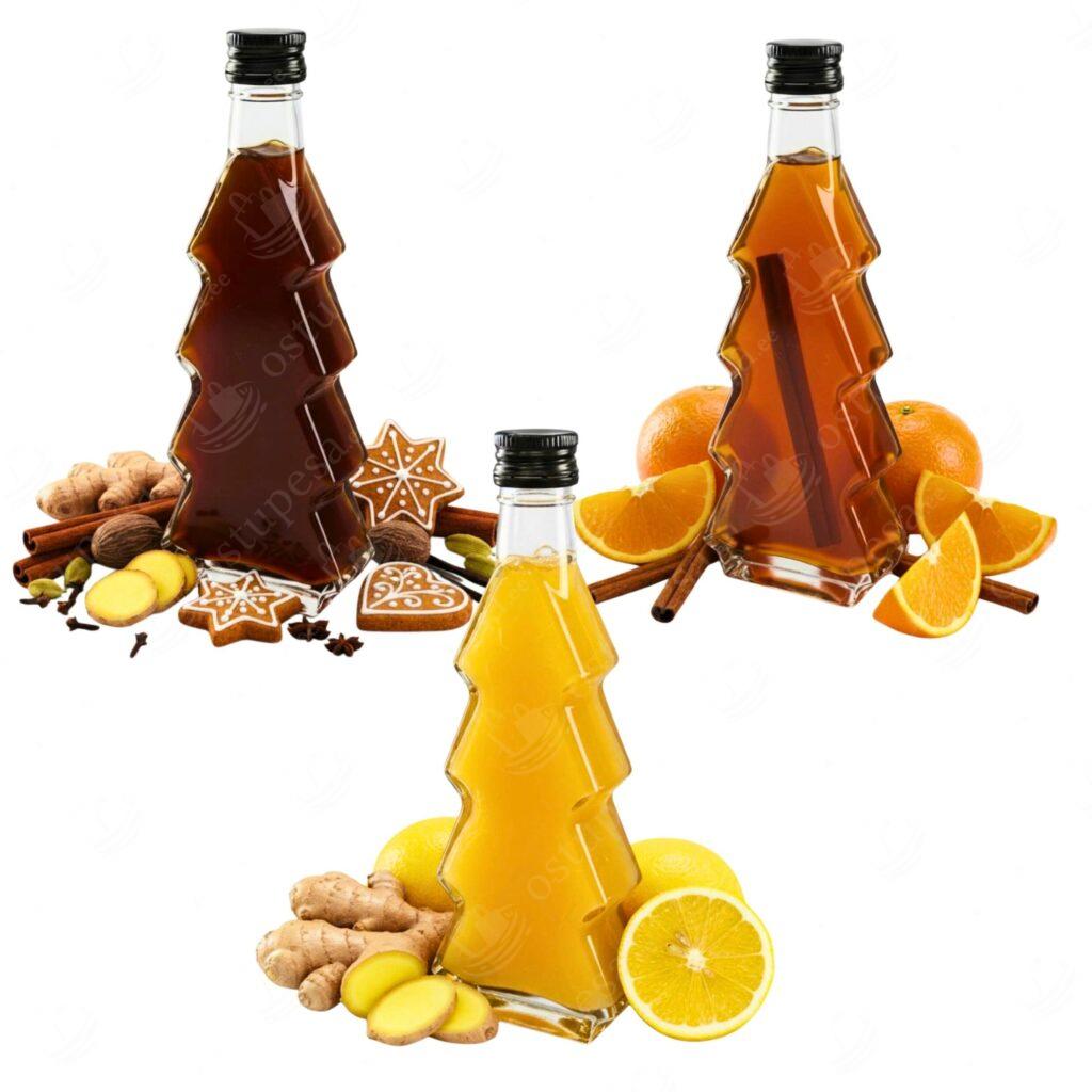 Looduslik siirup kuusekujulises pudelis, 250 ml, Green Touch