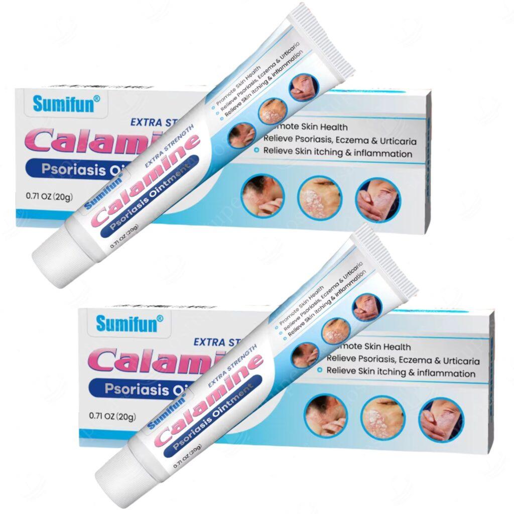 Psoriaasi, ekseemi ja nõgestõve leevendav kreem, 20 g, Sumifun, 2 tk komplektis