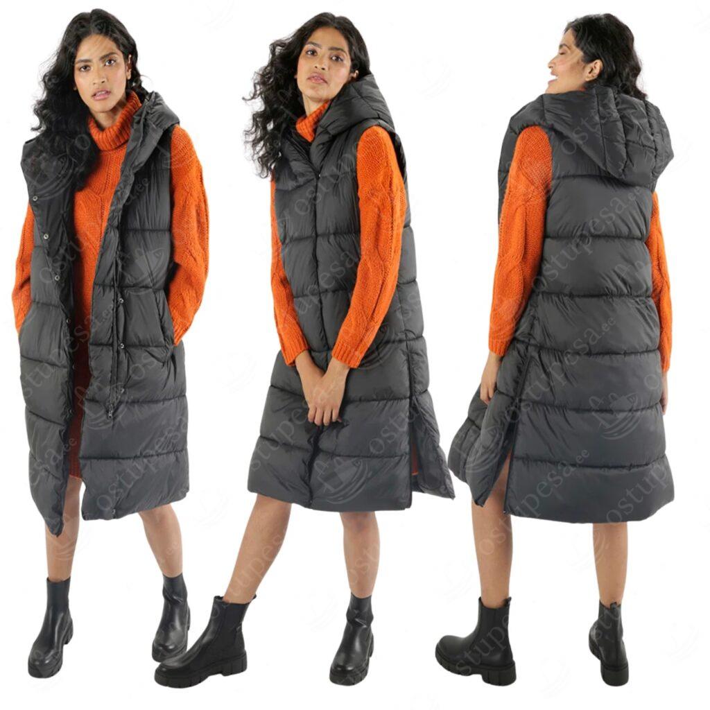 Tepitud pikk vest, Aniston casual