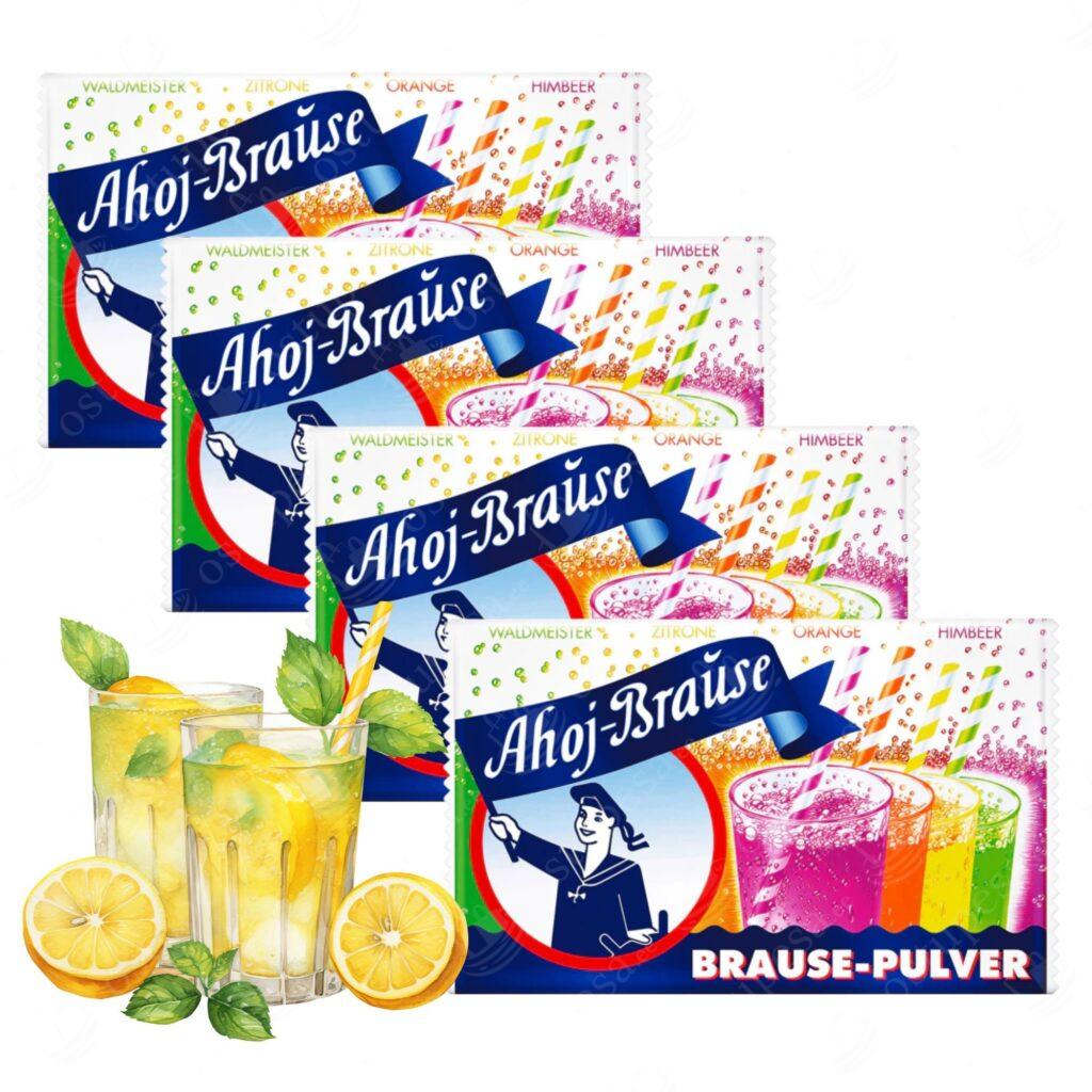 Limonaadi joogipulber, Ahoj-Brause, 4 tk komplektis