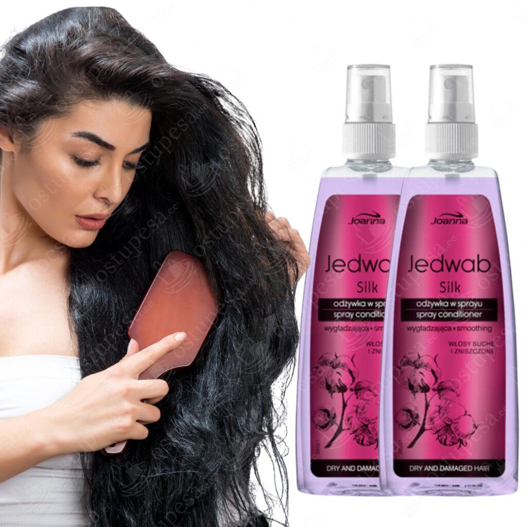 Siluv juuksesprei-palsam, 150 ml, Joanna, 2 tk komplektis