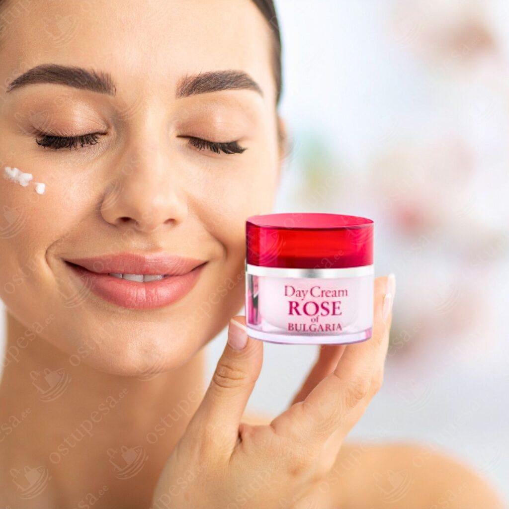 2-osaline komplekt päeva- ja öökreem roosiõliga, Bulgaria Rose, 2 x 50 ml