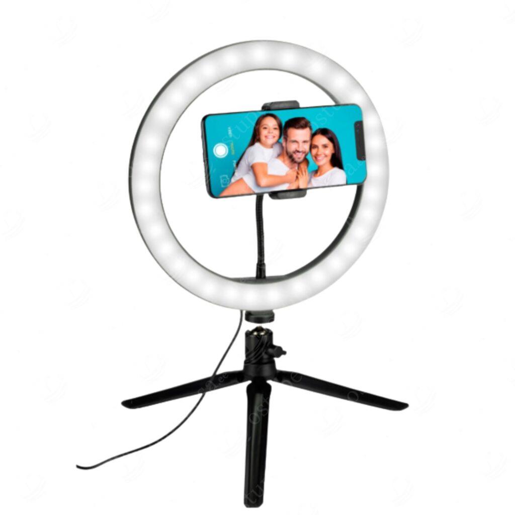 Selfie-ringvalgusti statiiviga, Grundig