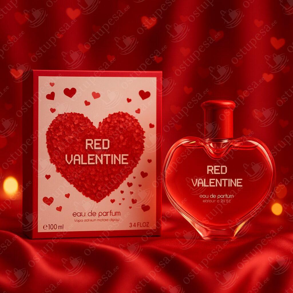 Naiste parfüüm, 100 ml, Red Valentine, 2 tk komplektis