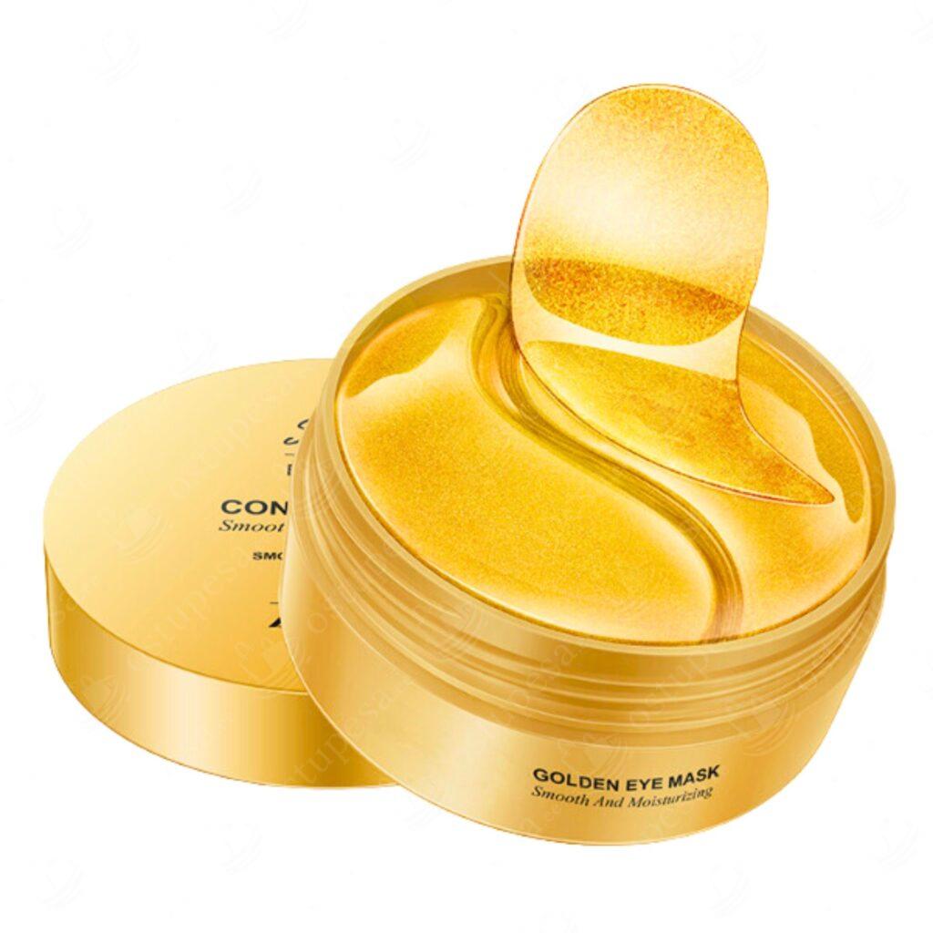 Silmaümbruse geelpadjad, avokaado ja 24K karp komplektis