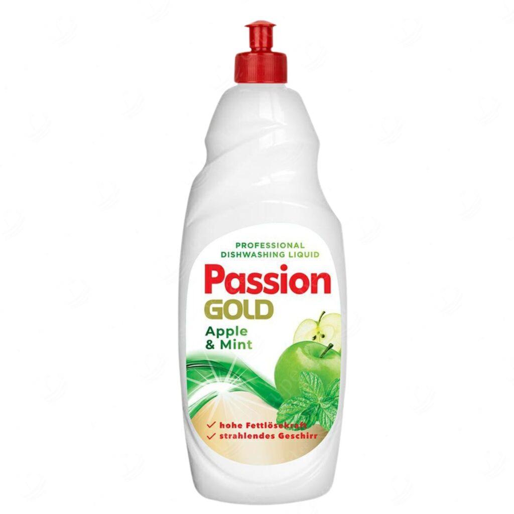 Nõudepesuvahend, 850 ml, 3 x õun/münt ja 3 x sidrun/laim komplektis, Passion Gold