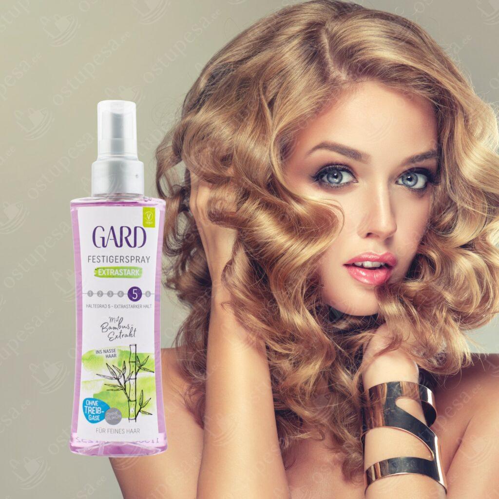 Juukselakk bambuseekstraktiga, Gard, 2 tk komplektis