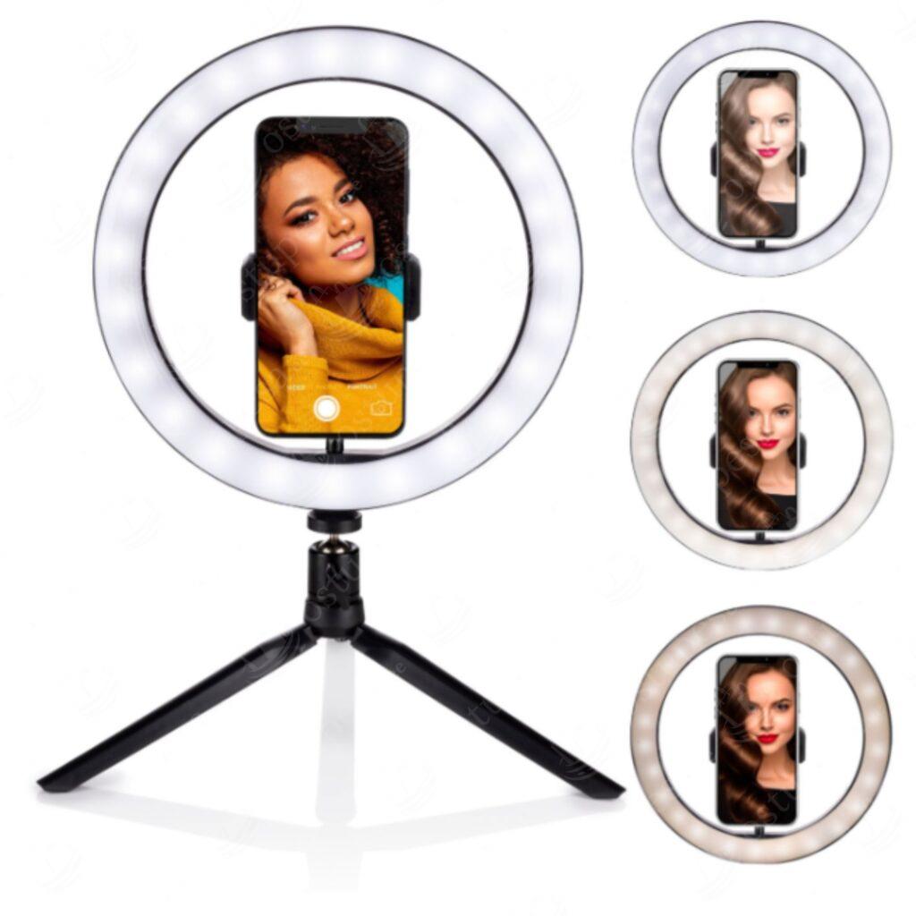 Selfie-ringvalgusti statiiviga, Grundig