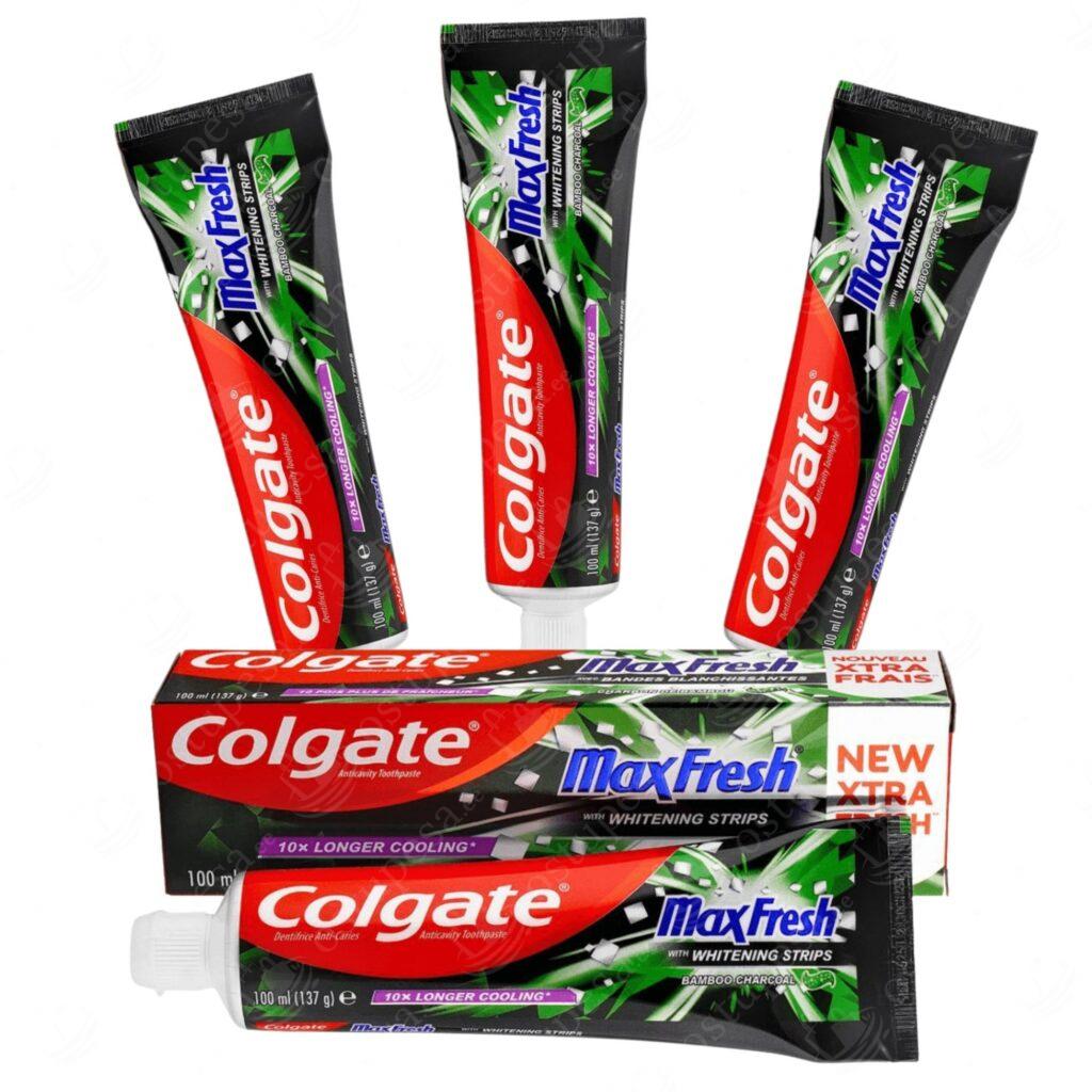 Hambapasta aktiivsöega, 100 ml, Max Fresh, 4 tk komplektis