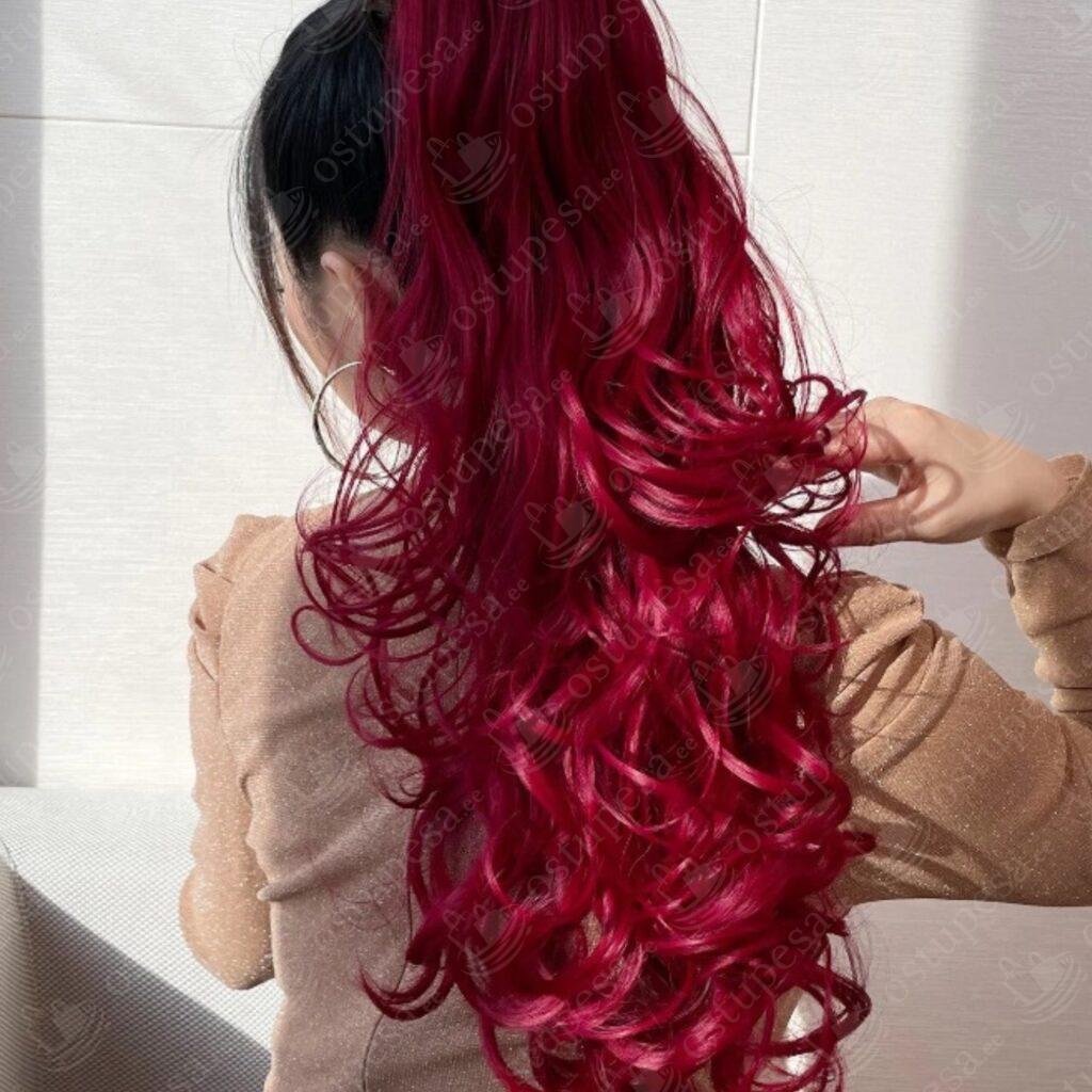 Juuksepikendus, lokkis hobusesaba, 60cm