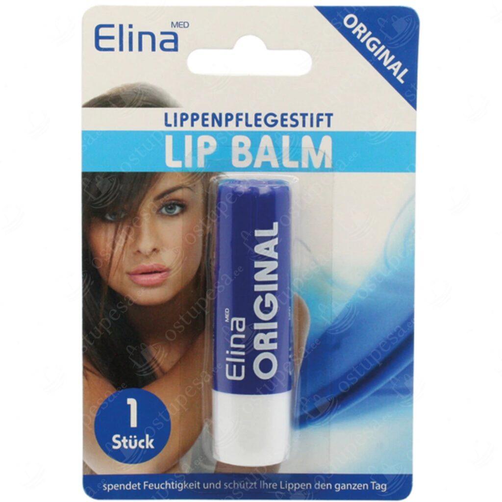 Huulepalsam, Elina, 4 tk komplektis
