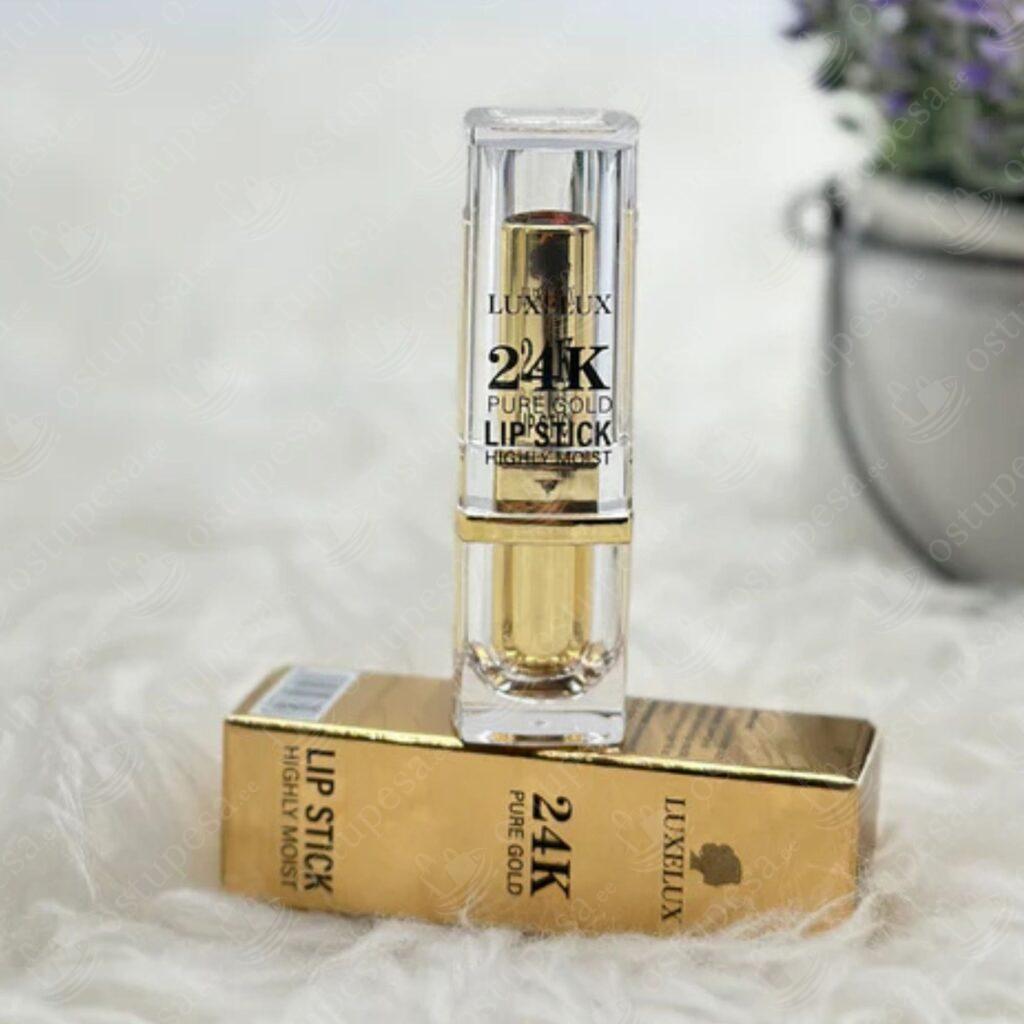 Huulepulk 24K kullaga