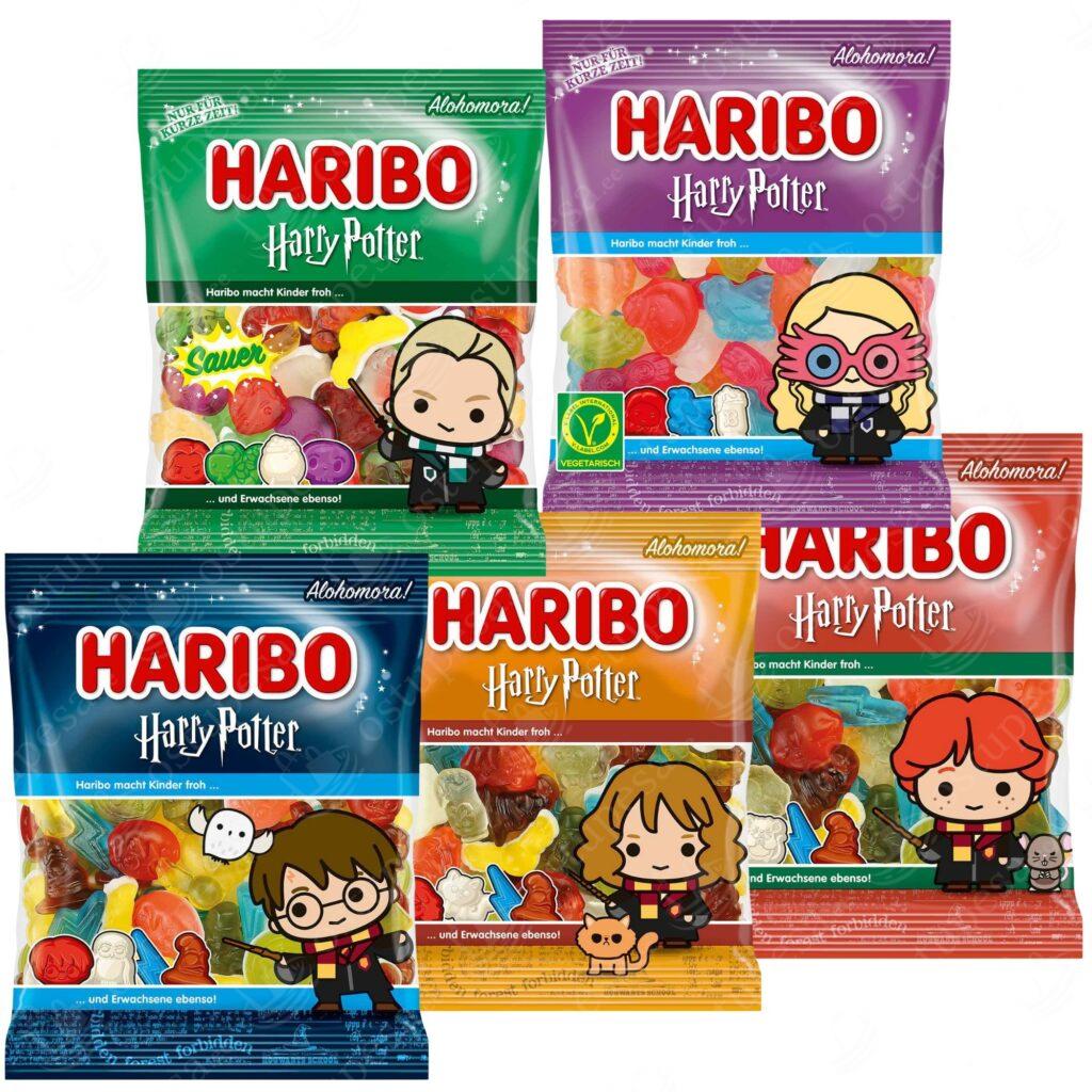 Harry Potter kummikommid, 5 pakki komplektis, Haribo