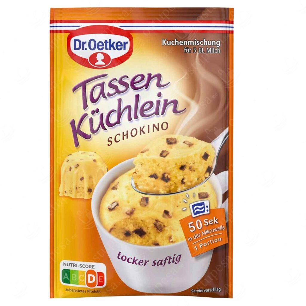 Tassikoogi segu, 50 g, Dr. Oetker, 6 tk komplektis (3 x schoko ja 3 x schokino)